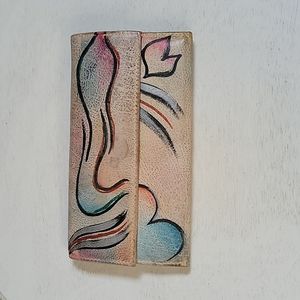 Botany Leather Trifold Wallet